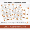 thanksgiving conversation ice breaker game